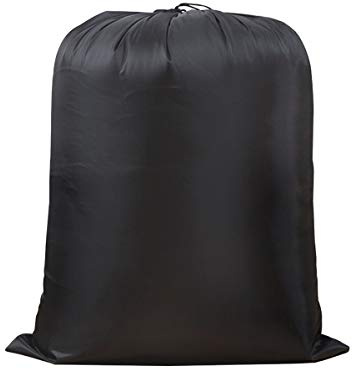 IWEIK Mehrzweck-Wäschesack, extra groß, 68,6 x 88,9 cm, Schwarz