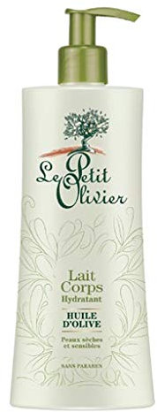 Le Petit Olivier Lait Corps Hydratant Huile d’Olive Peaux Sèches et Sensibles 250ml (lot de 3)