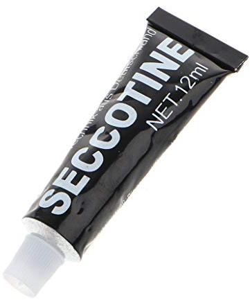 fatteryu Colle adhésive solide silane polymère métal céramique carrelage bois verre mastic réparation papeterie bijoux