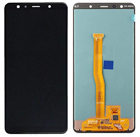 ZDYS A750 LCD Bildschirm für Samsung Galaxy A7 2018 SM-A750 A750F A750FN A750N A750G A750GN/DS 6 Zoll LCD Display Touchscreen Digitizer Assembly + Werkzeug