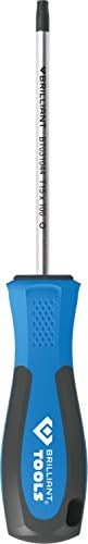 BRILLIANT TOOLS BT031044 Tournevis TORX, T15 x 100 mm [Powered by KS TOOLS]
