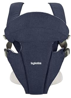 Inglesina Front, Ergonomische Babytrage, Blau, für Spaziergänge, Bequem