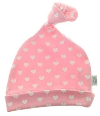 Ziggle Baby - Knotted Hat - Comfortable Stretch - Newborn Baby Gifts - Cosy Cuteness - Baby Essentials - 100% Cotton - 0 to 6 Months