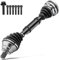 Frankberg Antriebswelle Achswelle Vorderachse Links Ohne ABS-ring Kompatibel mit A3 8P1 A3 8V1 8VK Golf VI 5K1 Golf VII 5G1 BE1 BE2 BQ1 Replace# 2K3407271B