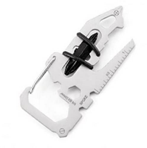 Multitool pocket tool for your wallet always with you GEocaching key chain
