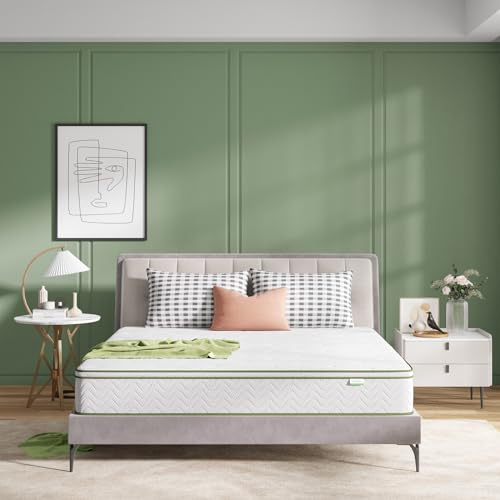 Novilla Matratze 180x200 Federkernmatratze H3 Certi-PUR US Komfortschaum Oeko-Tex Sicher Bezug Tonnentaschen Mittelfest Hybridmatratze Punktelastisch Atmungsaktiv 22cm