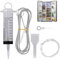 Fridge Drain Cleaning Tool Set | Reusable Refrigerator Dredge Tool Cleaning Kit | Fridge Cleaner Scrub Brush Drain Pipe for Refrigerator Clog Plumbing, Fridge Drain Dredging Remover Tool