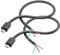 Micro USB maschio corto a 4 pin Bare Wire 11 pollici, connettore micro USB 5 V/3 A 4 pin Pigtail Wire Open End cavo di alimentazione e dati, per dispositivi micro USB, installato o sostituzione cavo