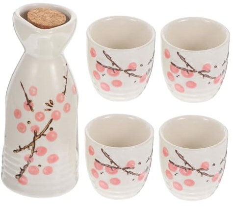 Alipis Taza De Cerámica para Sake y De Vino Accesorios para Servir Decoración Hogar