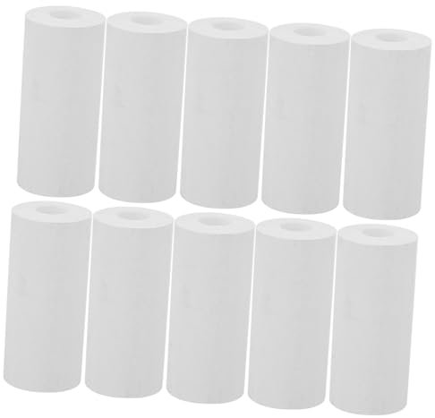 NUOBESTY 10 Rollen Selbstklebende Rechenmaschinenpapier Tragbares Korrekturblatt Abnehmbarer Korrekturaufkleber Schreibkorrekturaufkleber Schulzubehör Belegdrucker Tragbare Aufkleber Drucke