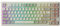 QPSJXN Teclado de Juego mecánico con G75 con interruptores magnéticos dedicados 75 por ciento de diseño(Grey)