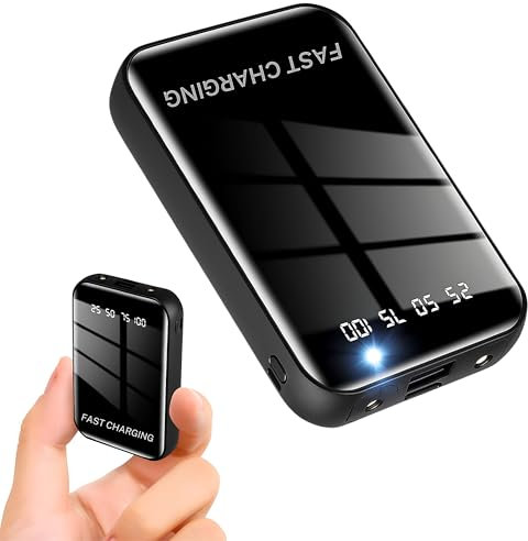 20000mAh Power Bank with Fast Charging, Dual USB & Type-C Ports, LED Display & Dual Flashlights - Compatible with i-Phone 15/14/13, Sam-sung S24/S23/S22, Tablets & More
