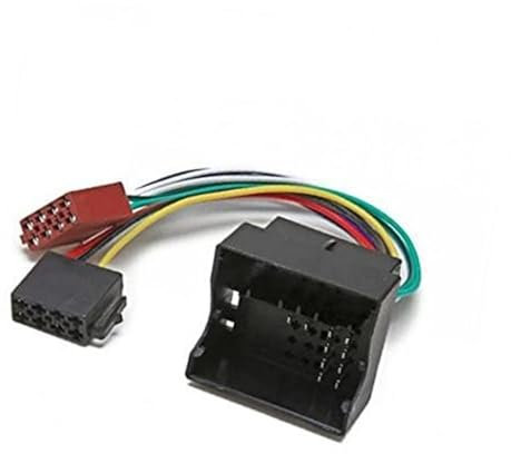 XEDLAMP Câble de Faisceau de câbles ISO Audio stéréo de Voiture, for Peugeot, 207 307 307CC 407, for citroën, Adaptateur de Fil d'antenne Radio C2 C5 Câble Adaptateur pour autoradio