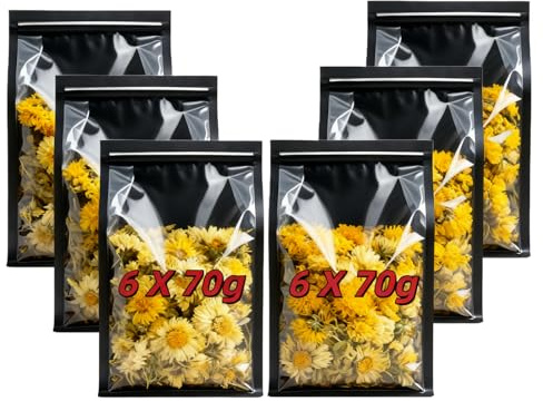 Pafnisoin Grove Bags TerpLoc 6 Stück 58%-62% RH Cannabis Dry 23.5*14cm Wiederverwendbare Aufbewahrungsbeutel