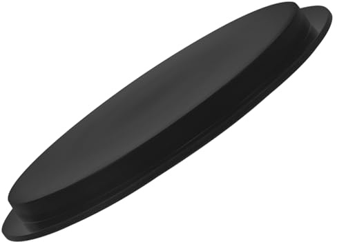 Gatuida Tenor Drum Pad 14X14X1cm Schwarz Silikon Schlagzeugmatte mit Schalldämmung für Übung Transport
