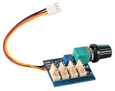 Silkwish 12V PWM Lüftersteuerung 4pin - PWM Lüfterregler 4 Kanäle für 4 Pin PC CPU Gehäuselüfter, 25KHZ, 4 Kanäle Lüfter Fan Speed Controller regler schalter für PC Cooling System