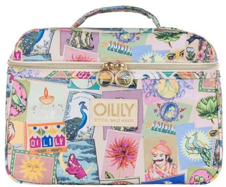 Oilily Kosmetiktasche Coco Beauty Case Almond Oil bunt