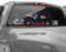 NFL New England Patriots Ultra Aufkleber, 28 x 43 cm, Teamfarbe