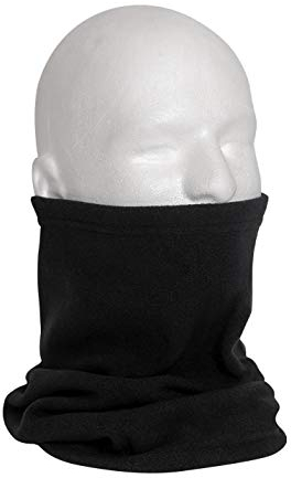 Rothco Herren Polar Fleece Neck Warmer Nackengamasche, schwarz, One Sze