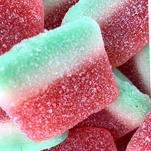 Vidal Watermelon Jelly Foam Slices 250 gram bag (1/4 kilo)
