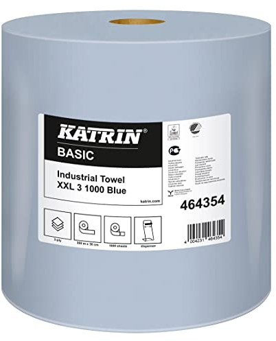 Format 4004231464354 - K-Rolle blau 3-lagig 38x36cm 1000 Blatt