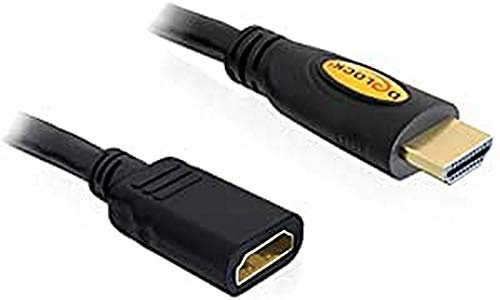 Delock High Speed HDMI-Kabel mit Ethernet Verlängerung (A-Stecker/Buchse, 3m)
