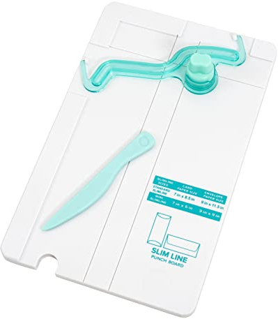 We R Memory Keepers Slimline 60000164 Stanzbrett, Blue & White
