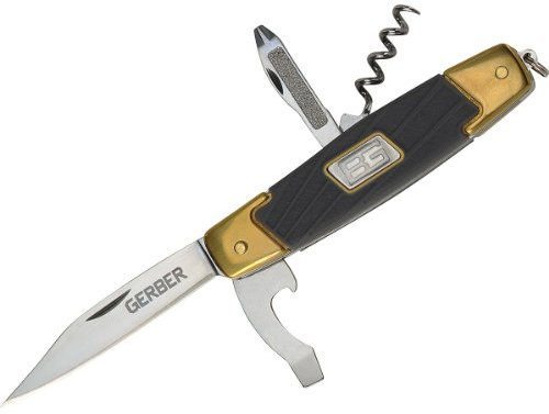 Gerber G2181 Coltello a Lama Fissa, Unisex – Adulto, Nero, Taglia Unica