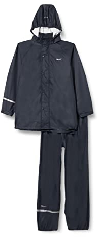 Celavi Jungen Celavi Zweiteiliger Regenanzug in Vielen Farben Regenjacke, Blau, 80 EU