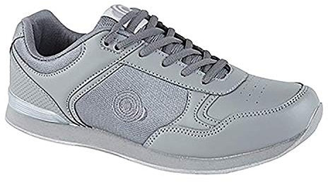 Dek Drive & Jack Mens Bowling Shoes (6 UK, Grey - Lace up)