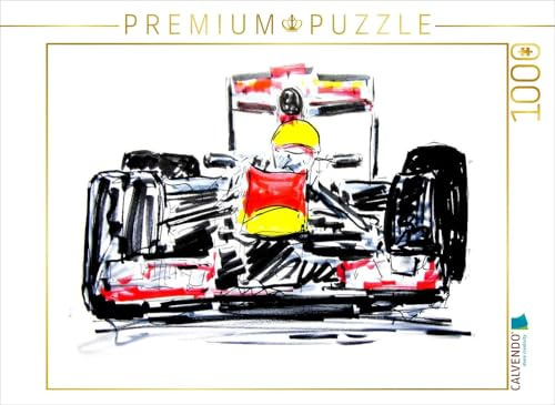 CALVENDO Puzzle Illustration Red Bull RB 8 | 1000 Teile Lege-Größe 64 x 48 cm Foto-Puzzle für glückliche Stunden