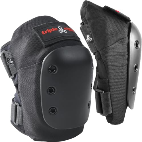 Triple 8 Skateboardschützer KP Pro Kneepads, Schwarz, S