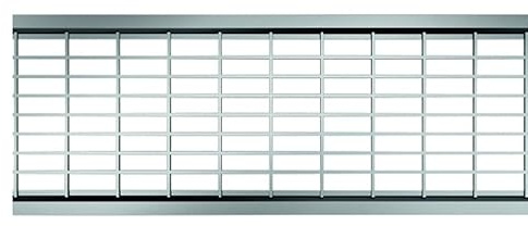 ACO Self® Maschenrost 30/10 mm Stahl verzinkt 50 cm (Länge)