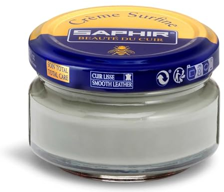 Saphir Cirage Crème Surfine Pommadier Gris Pierre 50 ml