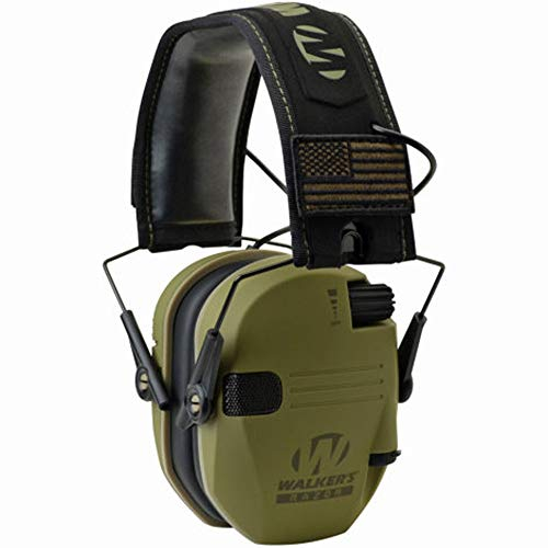 Walker's Razor Slim Elektronischer Muff, Unisex-Erwachsene, Walker's Razor Slim Electronic Muff Patriot Series-, Olive Drab Green