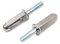 sourcing map 2stk. 6mm Gewindedurchm Motorrad Auspuff Rohr Schalldämpfer Schraube Mutter für GY6-125 de