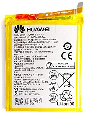 Batterie pile d'origine Huawei P9 Lite hb366481ecw vns-l21 L22 L23 L31 L53 OEM