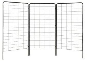 Lot de 3 grilles H 200 x L 100 cm + 6 clips