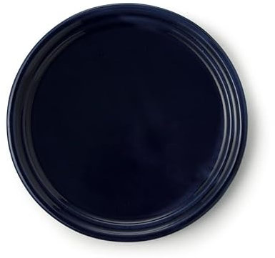 CERTRE - Sottovaso per Bonsai Rotondo in Gres, Made in Italy, Colore Blu Elettrico (Smaltato) | diametro 21 cm x altezza 1,5 cm (Prodotto SEMIARTIGIANALE, ci possono essere VARIAZIONI di Colore)