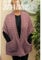 KP596 Ladies Pocket Scarf Knitting Pattern - Chunky Yarn Shoulder Warmer