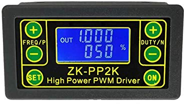 DollaTek PWM Signal Generator PWM Motor Speed Controller Light Control LCD PWM Pulse Rate Duty Ratio Modulo regolabile PWM e PULSE Dual Mode Motor Drive Controller