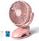 OCOOPA Ventilador de Pinza USB Silencioso Con Batería 3600mAh, Mini de Mesa Giratorio 360°, 3 Velocidades, Fuerte Flujo de Aire, Portátil Para Cochecito Camping Casa Oficina