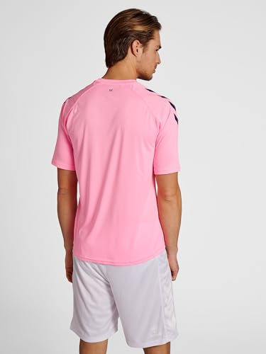 hummel T-Shirt Weiß rosa, 3XL Herren