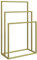 vidaXL Porte-Serviettes sur Pied Doré 48x24x79 cm Fer