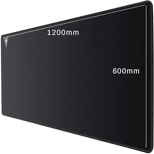 Promet Oversized Desk Mat Gaming Surface 1200mm x 600mm Natural Rubber Non Slip Precise Control