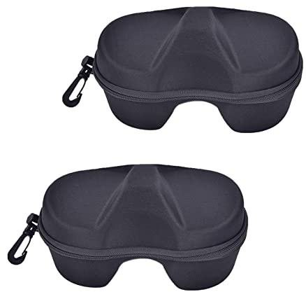 SUNTRADE Tragbare Tauchmaske Fall, Schwimmen Tauchbrille Aufbewahrungsbox Schutzbehälter Tauchen Goggles Fall, 2 PCS