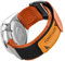 Ritche Ersatz-Uhrenarmband für Herren und Damen, Nylon, 22 mm, mit Schnellverschluss, für Sekio-Uhrenarmbänder, Orange, Weiß, Elefantengeschenk, Strumpffüller für Herren