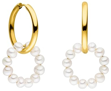PURELEI® Honu Ohrringe (Gold) – Damenohrringe aus langlebigem Edelstahl – Wasserfeste Ohrringe Damen – 2,6 cm Durchmesser – Modeschmuck für deinen individuellen Look