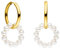 PURELEI® Honu Ohrringe (Gold) – Damenohrringe aus langlebigem Edelstahl – Wasserfeste Ohrringe Damen – 2,6 cm Durchmesser – Modeschmuck für deinen individuellen Look