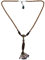FRGMNT Ethnische Maxi Halskette für Frauen Farbe Keramik Dzi Perlen AnhäNger Kokosnuss Schale Lange Kette Mode Vintage Schmuck